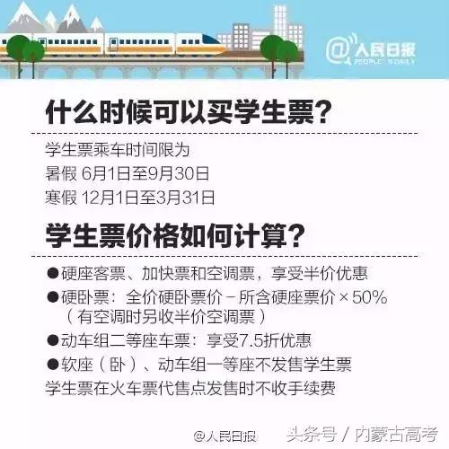 学生火车票怎么买最便宜,准大一怎么购买火车票