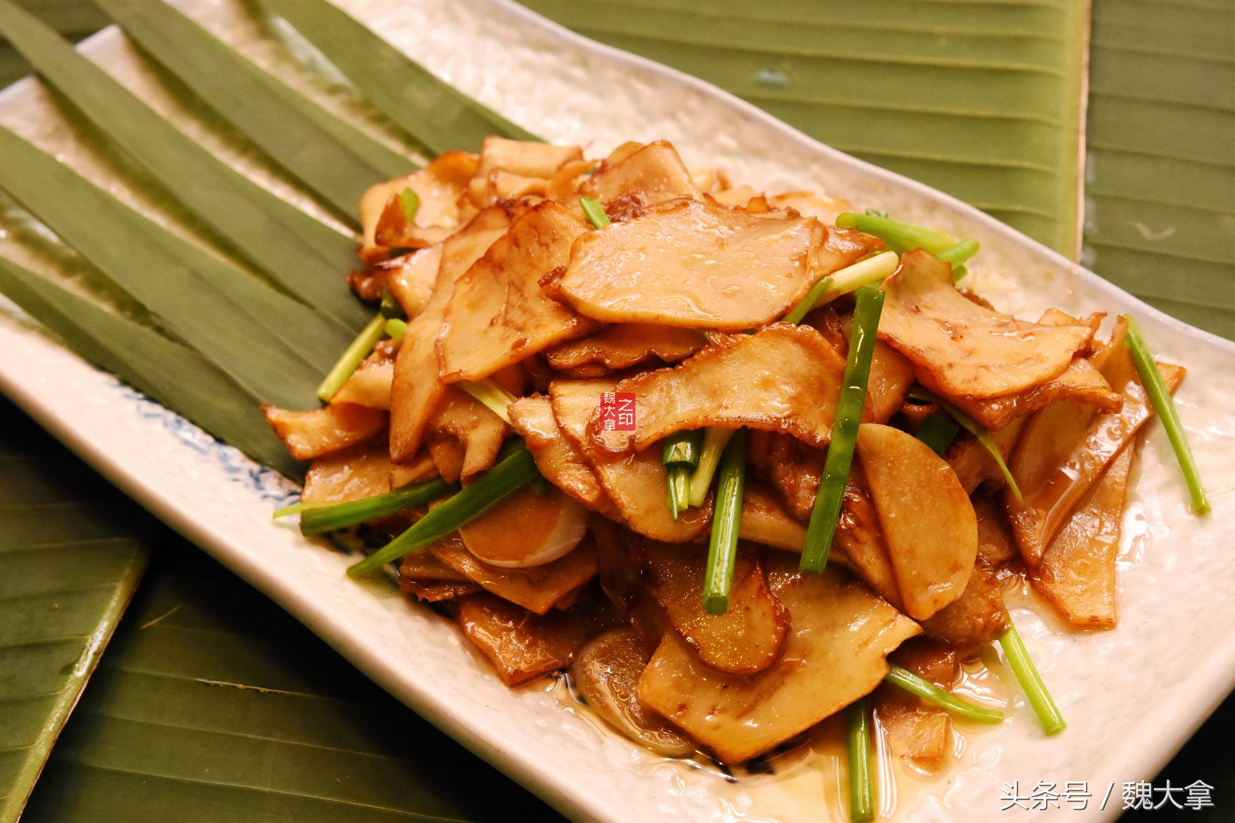 野生山菌冒头梢，婷婷露，小蛮腰-中8楼山野之味化珍馐