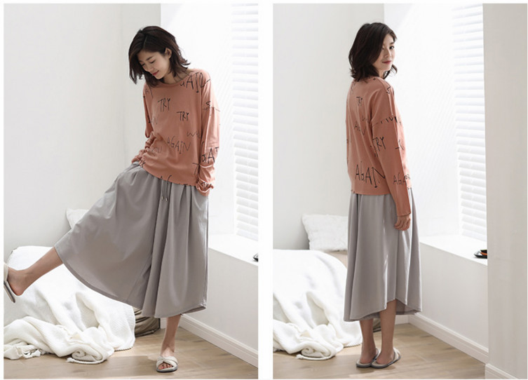 谁说家居服只能在家穿,谁说居家服就穿不出美美的感觉