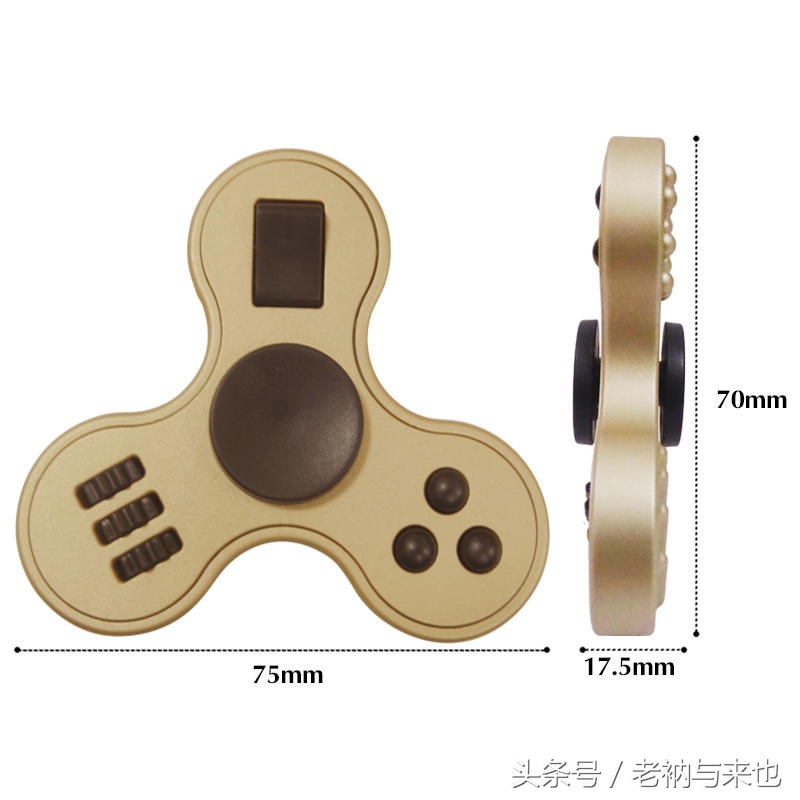 「伪测评」多功能-指尖陀螺（点烟器、补光灯、开瓶器、指南针）