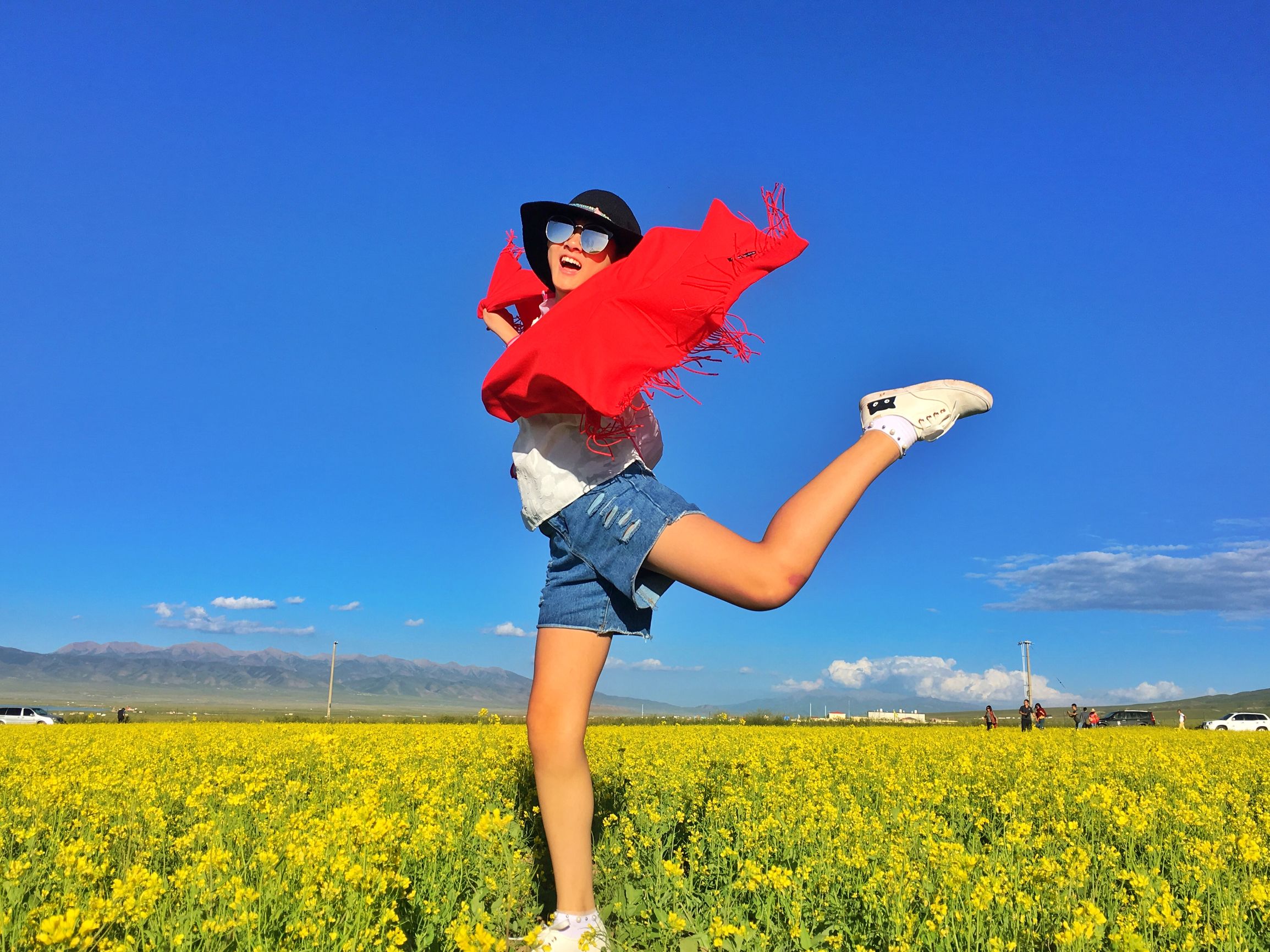 深邃的蓝,梦幻的蓝,是我的青海我的湖