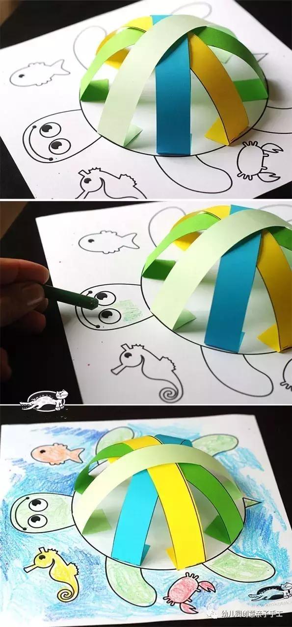 儿童节卡纸手工简单又漂亮幼儿园,卡纸贺卡幼儿园手工