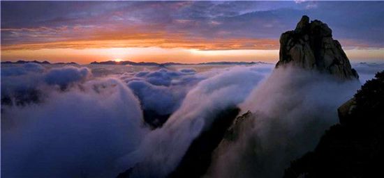 壮美的天柱山,神奇的天柱山雄伟壮观