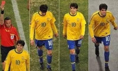 齐达内和贝克汉姆红牌,那些被红牌罚下的球星