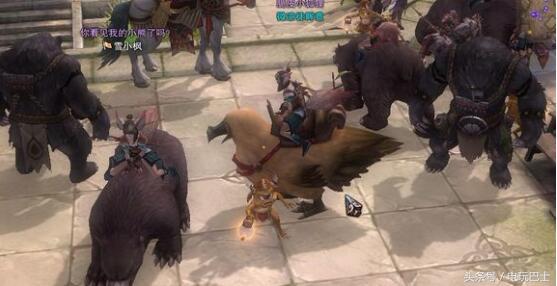 大家都用生命仰视有坐骑的高端玩家，但她却跟别家狗子跑了