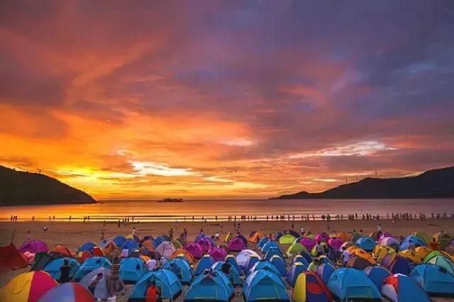 宁波东部最佳免费露营地,宁波免费十大露营地排名