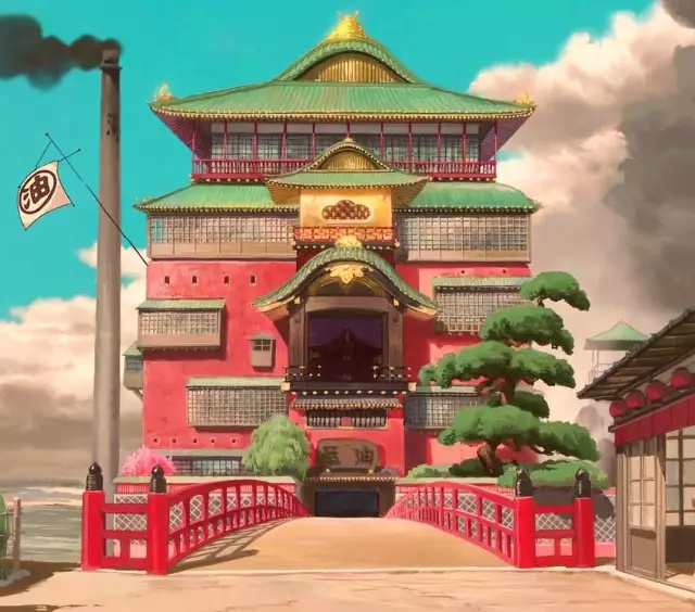宫崎骏千与千寻汤屋视频,宫崎骏千与千寻油屋场景