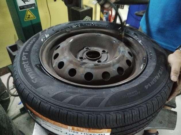 赛欧老款换胎,拉萨雪佛兰赛欧换胎多少钱