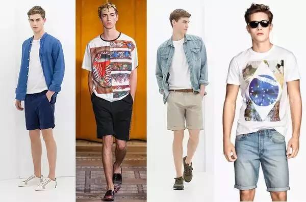 男生帅气短裤,男生穿怎样的短裤好看新款