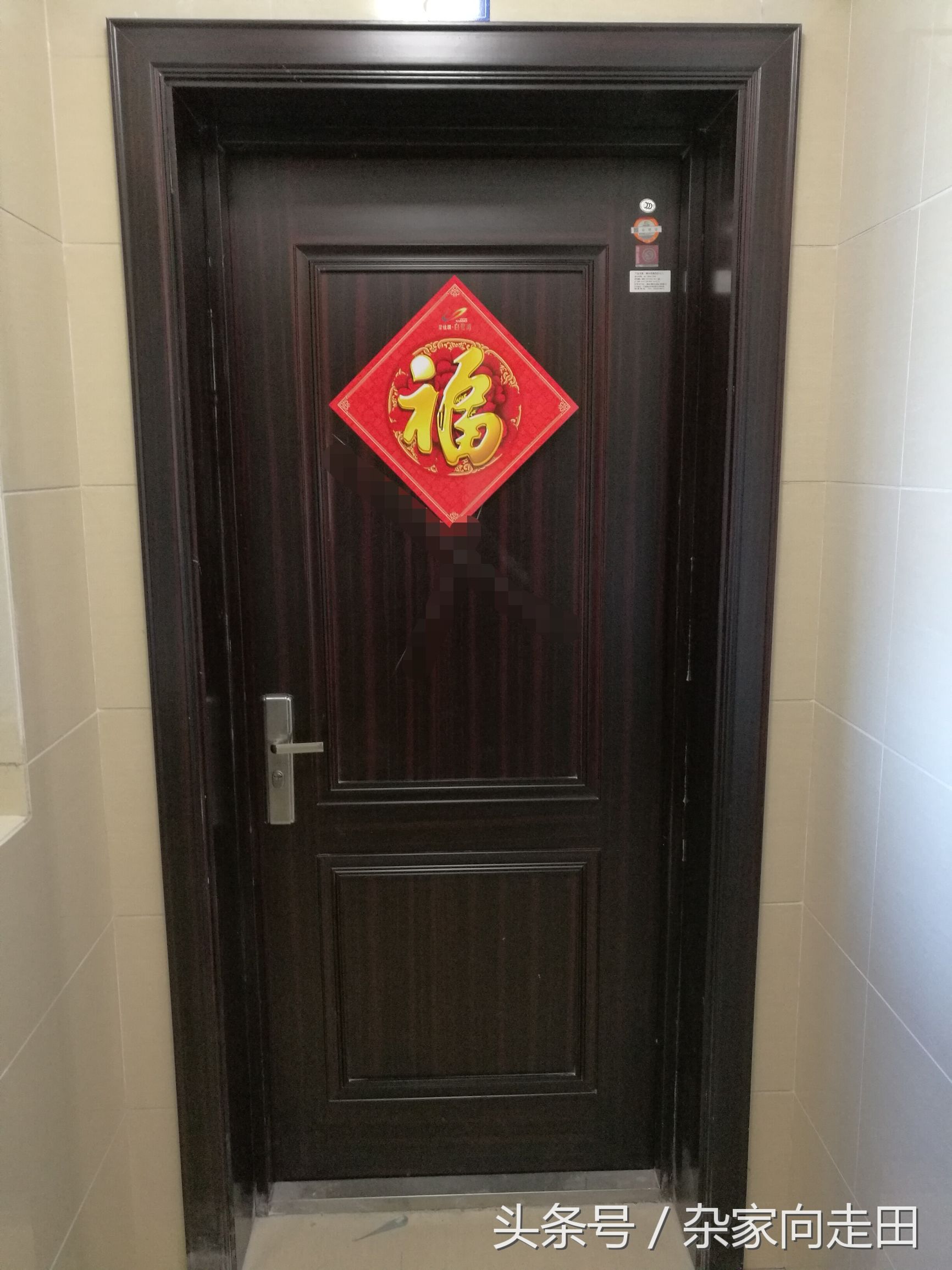 防盗门外开改内开演示图,入户防盗门内开好还是外开好