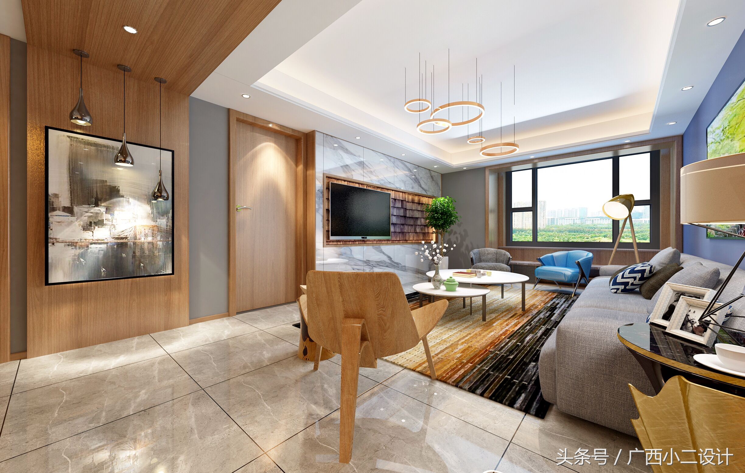 房间装修设计图1-3居室效果图,177平方米装修效果图