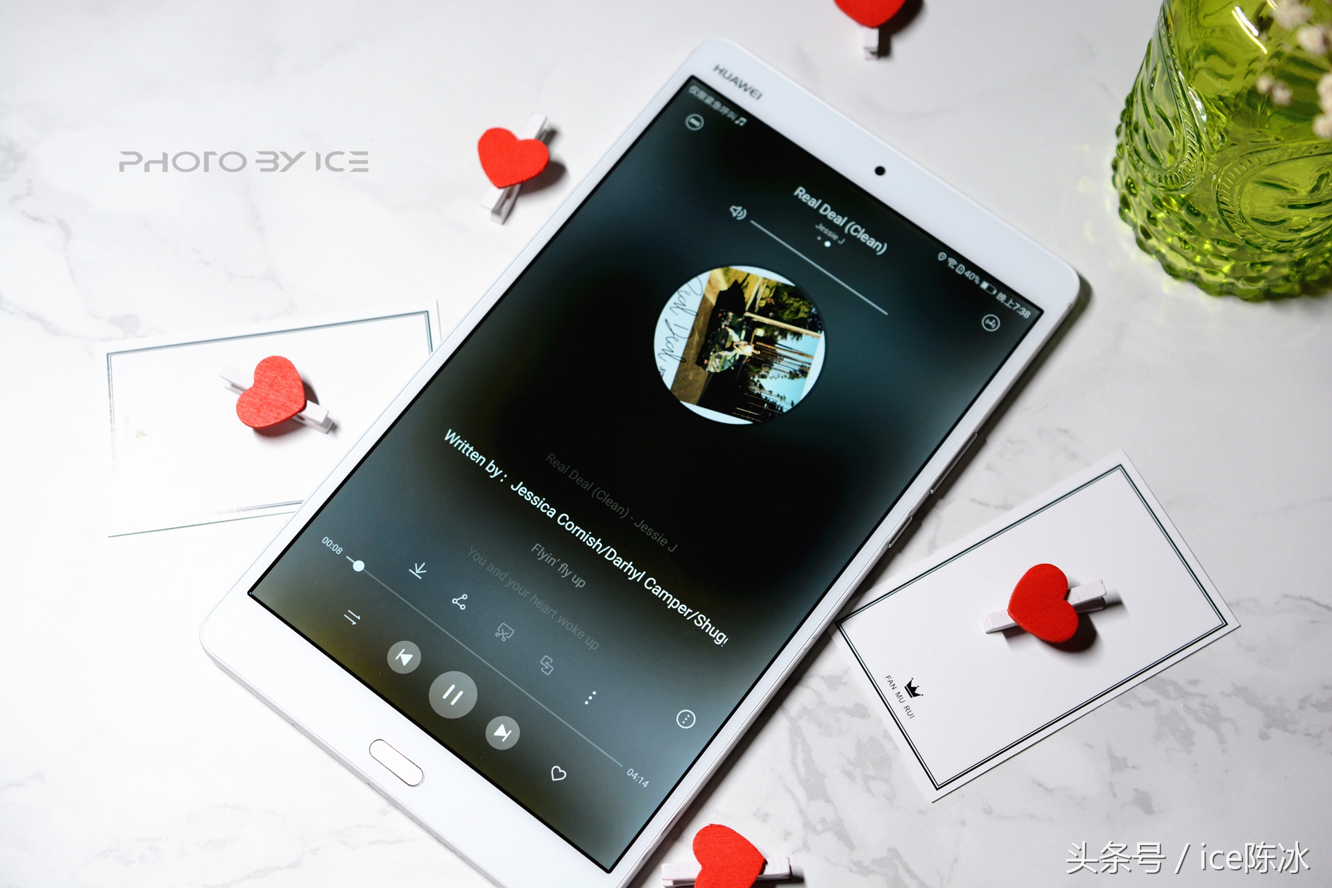 m3雪莹白版评测,测评华为平板m3青春版