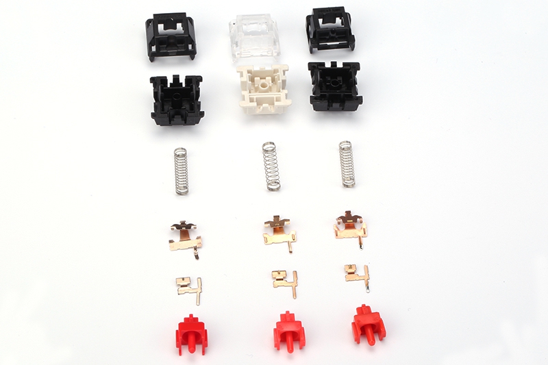 机械键盘各种轴体的区别,机械键盘可以通过颜色分辨轴体吗