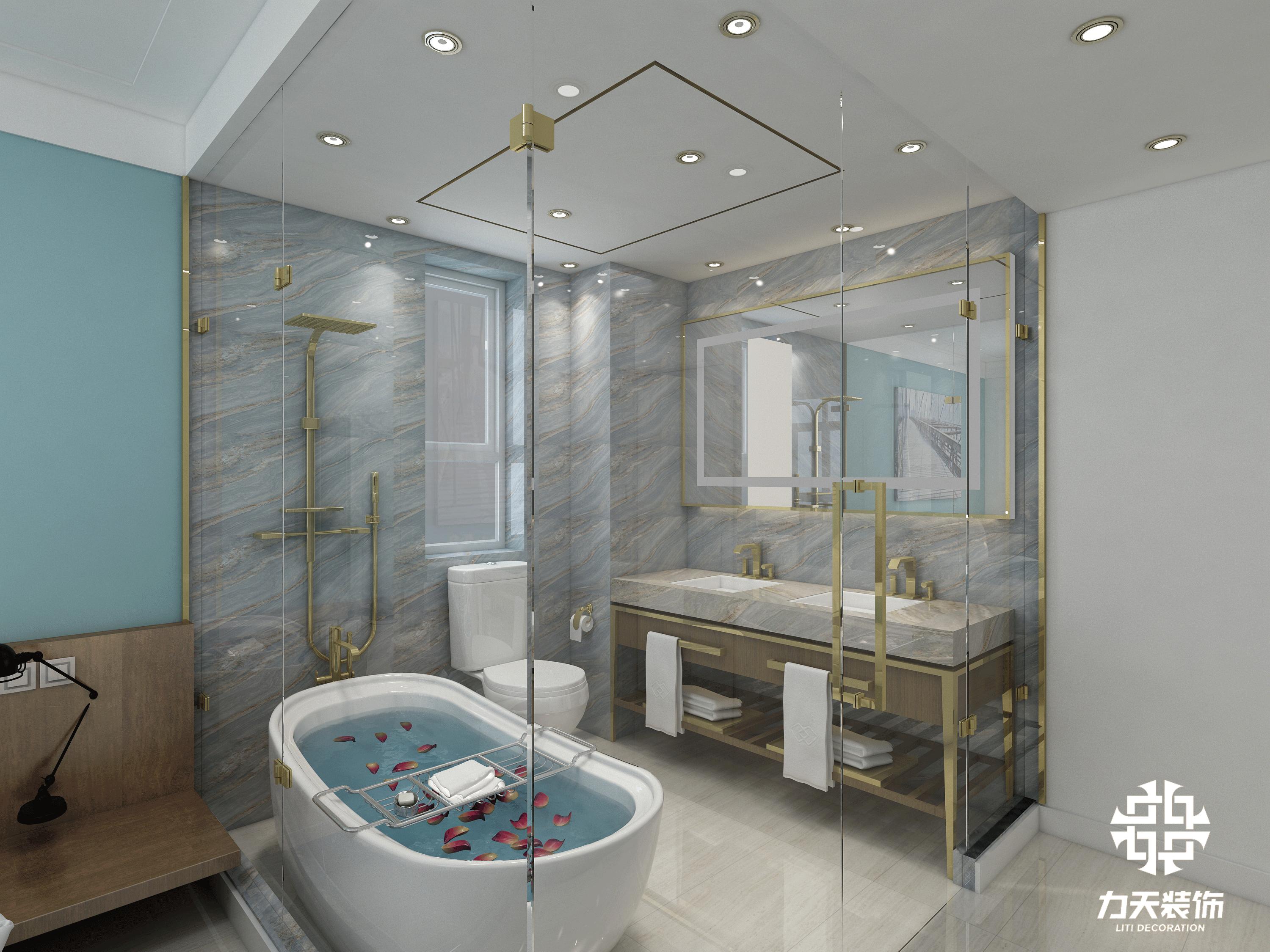 石家庄瀚唐小区样板房,石家庄瀚唐别墅装修