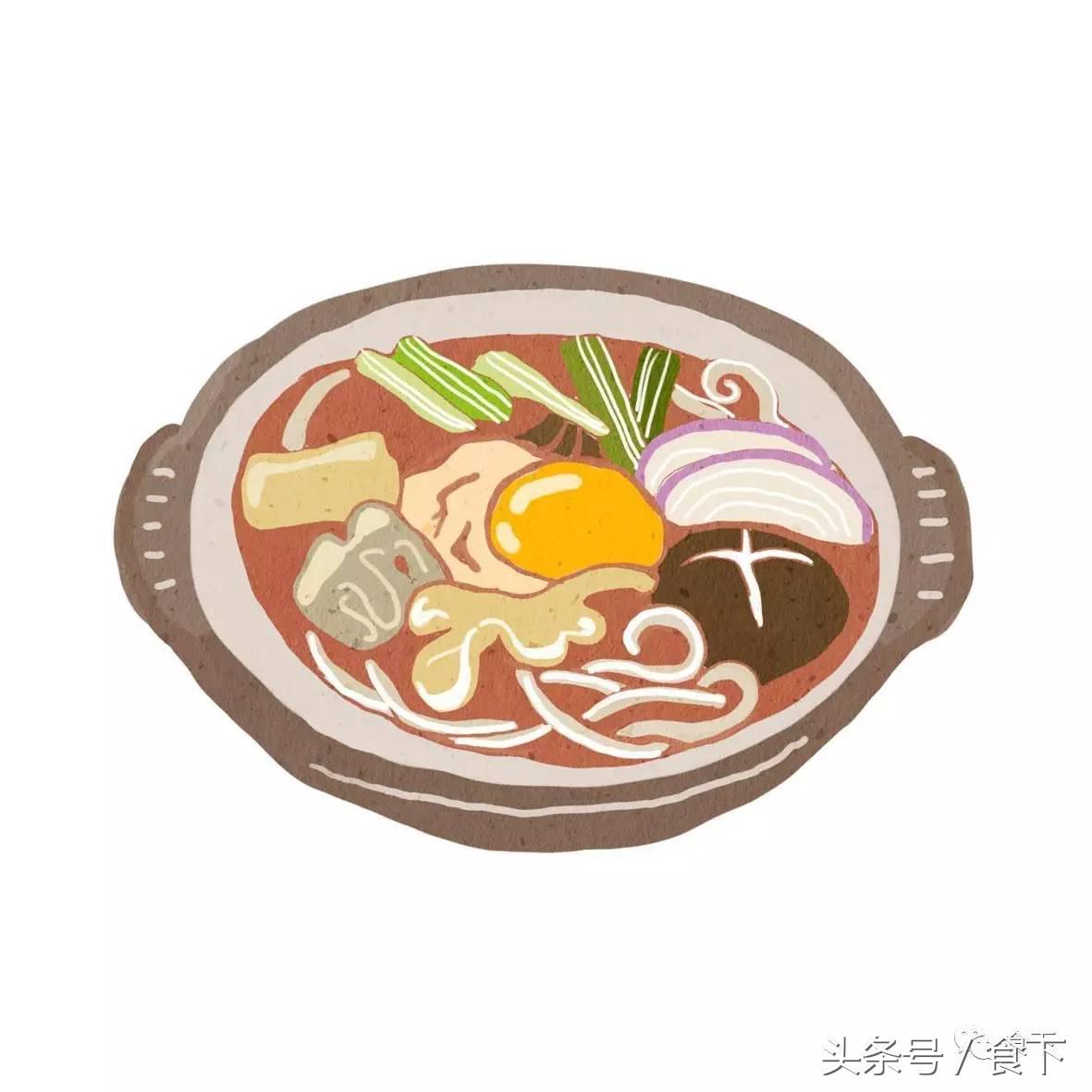 我的朋友Yang-Chen手绘了一组乌冬面