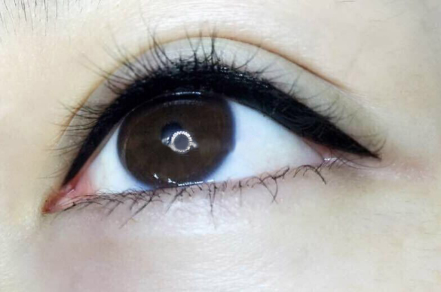 半永久美瞳线褪色方法,半永久教育学院美瞳线教学