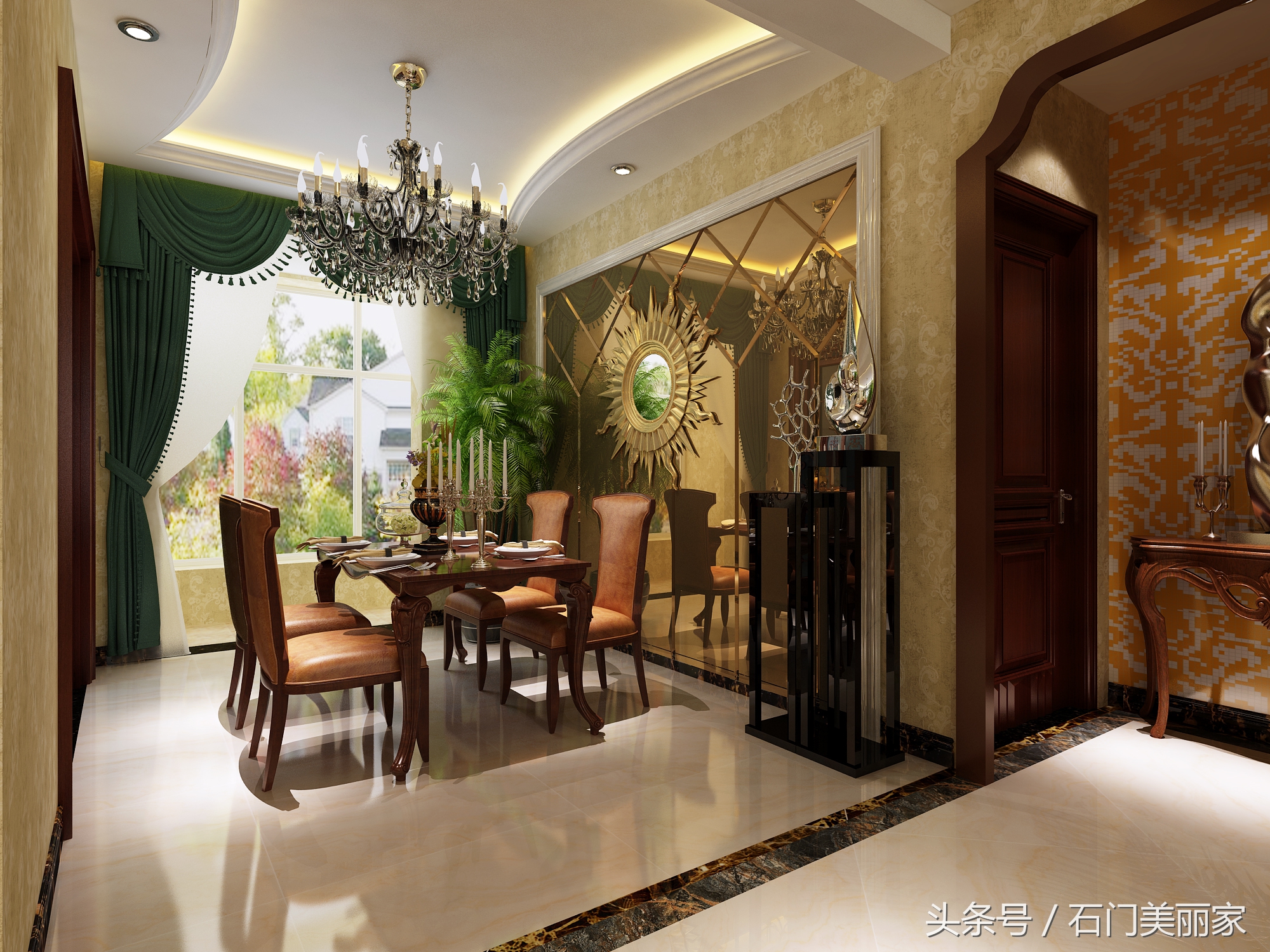 石家庄上河原著视频,石家庄翰林观天下小三居装修风格