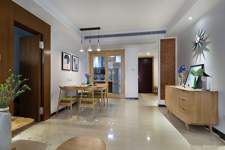 家装案例分享140现代简约风,装修原木风13万自己设计