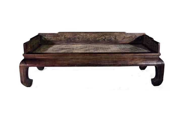 明式家具罗汉床款式,五屏风罗汉床和七屏风罗汉床