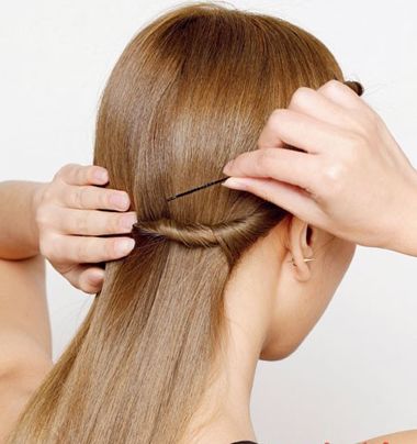 超有个性的几款韩式编发简单易学,半披直发编发教程