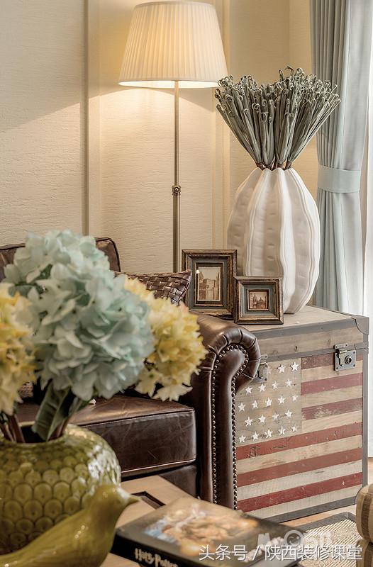 190平方装现代美式风格要多少钱,180平复式现代美式