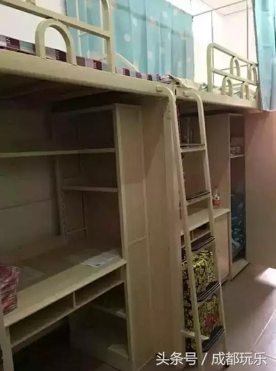 成都的大学宿舍排名,高校宿舍测评