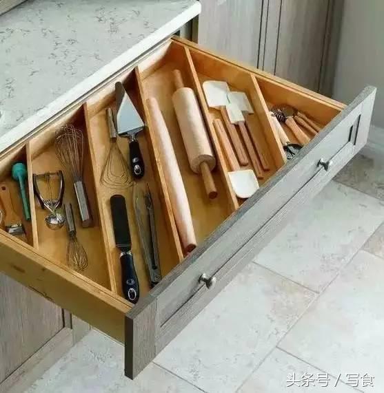 巧用这4种方法收拾烘焙工具，厨房就再也没有乱过！