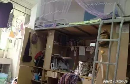 成都的大学宿舍排名,高校宿舍测评