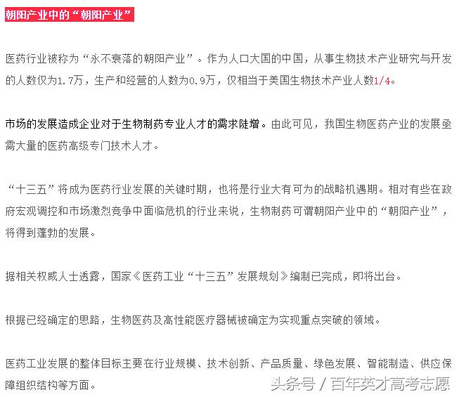 生物制药这个专业好就业吗,生物制药是冷门专业吗