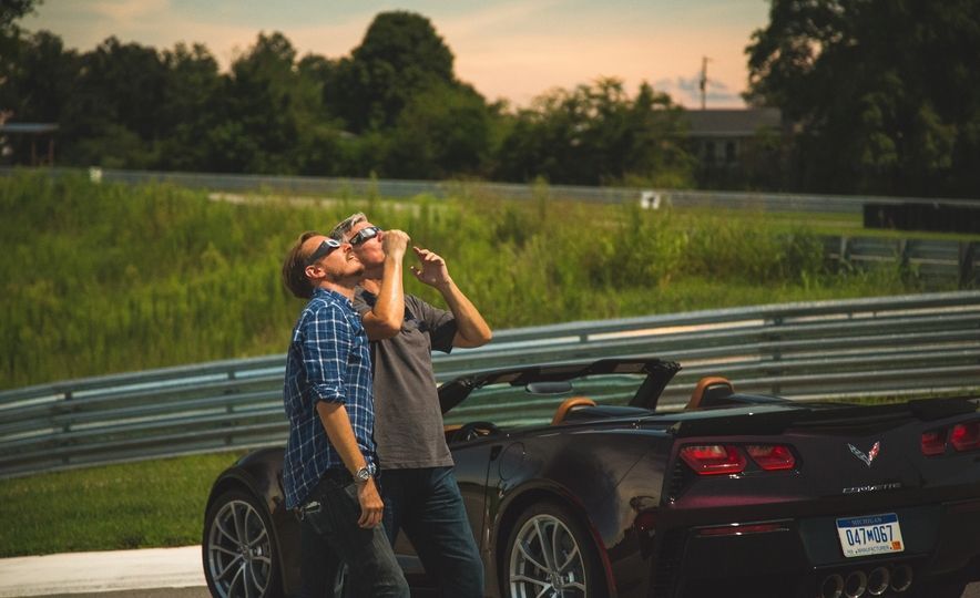 美国超级日全食,美国的日全食全过程