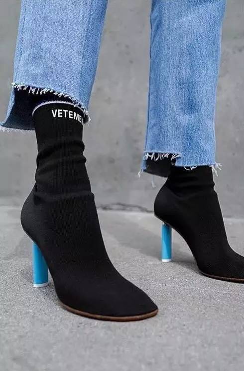 小个子内增高袜子靴,小个子增高袜靴