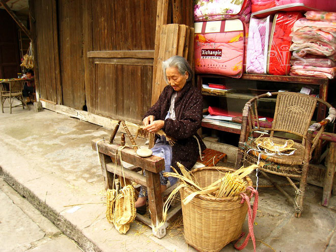 尧坝古镇情怀,原生态的尧坝古镇