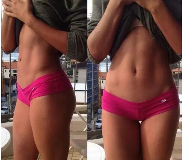 女生健身动作马甲线,健身瘦肚子动作教学马甲线