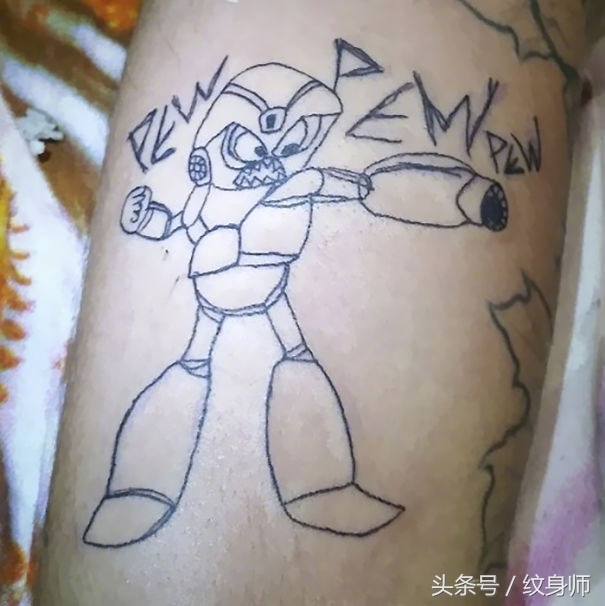 纹最丑的纹身,最丑的纹身是什么图案