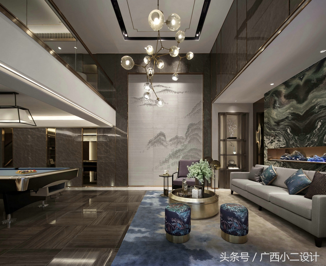 2023平方室内装修效果图,298平米四室两厅装修效果图