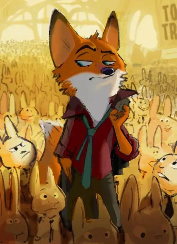 《疯狂动物城》|引爆朋友圈的好玩细节（附表情包和手绘原稿）