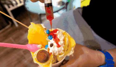 那些火爆ins的网红冰淇淋,炒酸奶冰淇淋网红店