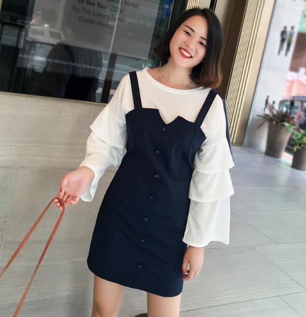 大码女装胖子穿出慵懒感,适合矮胖子穿的大码女装