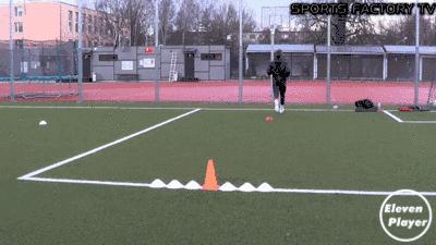 足球训练组合教学视频,足球训练组合动作