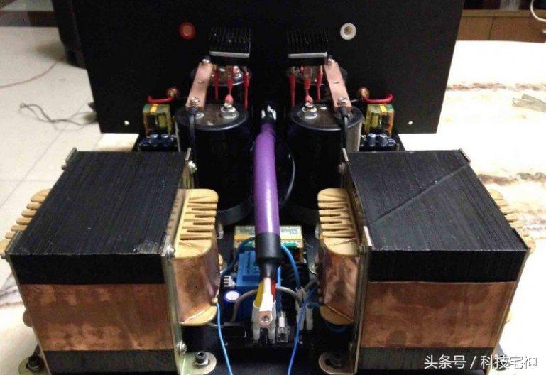 自制12v5000w大功率功放,制作单管大功率功放