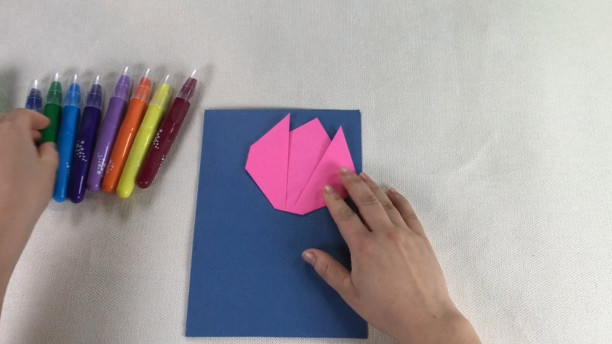 教师节手工康乃馨贺卡制作,教师节立体康乃馨贺卡制作过程