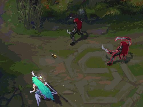 lol星之守护者卡莎炫彩特效展示,lol星之守护者阿狸特效