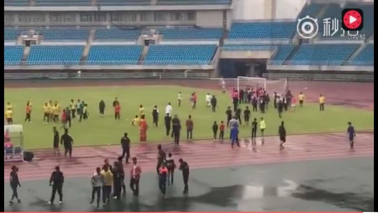 中国体育界的几次打架事件,中国联赛打架斗殴事件