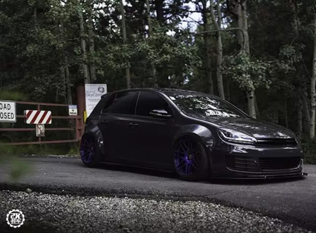 gti改7.5代高尔夫gti大灯,改了十几万的高尔夫gti