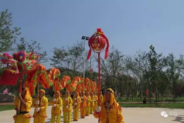 蹴鞠游园活动,齐文化博物院蹴鞠表演队