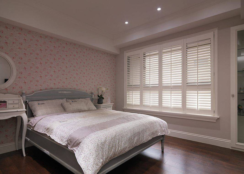 美式复古风格，武汉中国铁建梧桐苑，138平25万全包，有餐厅吧台