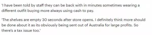 疑澳洲华人妈妈组团在Coles狂扫奶粉!引发当地民愤