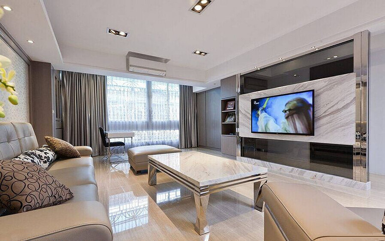 郑州林溪湾别墅装修效果图,林溪湾四室的装修设计方案