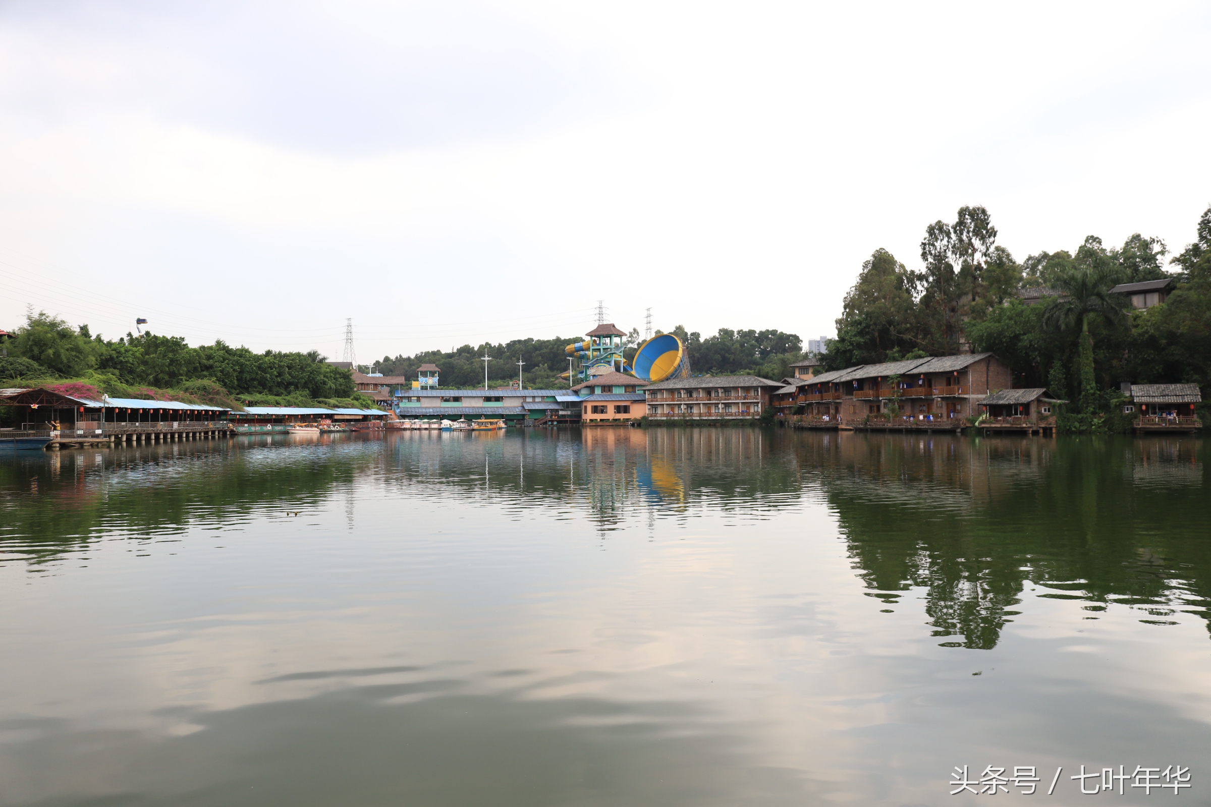 看水中古建筑，深圳观澜山水田园值得一去