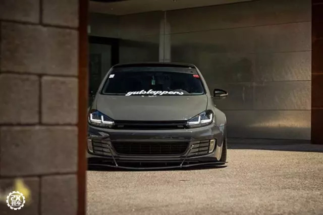 gti改7.5代高尔夫gti大灯,改了十几万的高尔夫gti